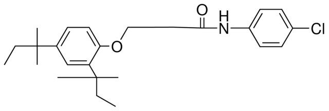 4'-CHLORO-4-(2,4-DI-TERT-PENTYLPHENOXY)BUTYRANILIDE