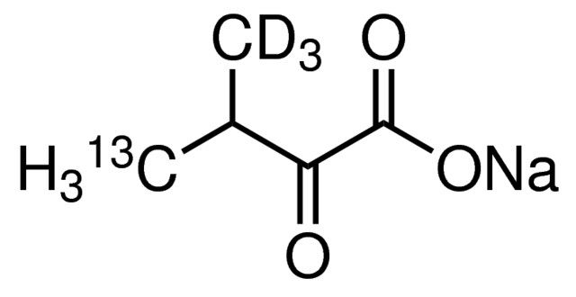 2-Keto-3-(methyl-d<sub>3</sub>)-butyric acid-4-<sup>13</sup>C sodium salt