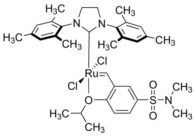 Dichloro[1,3-bis(2,4,6-trimethylphenyl)-2-imidazolidinylidene][[5-[(dimethylamino)sulfonyl]-2-(1-methylethoxy-O)phenyl]methylene-C]ruthenium(II)