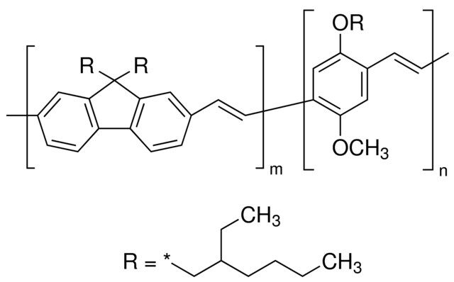 Poly[(9,9-di-(2-ethylhexyl)-9<i>H</i>-fluorene-2,7-vinylene)-<i>co</i>-(1-methoxy-4-(2-ethylhexyloxy)-2,5-phenylenevinylene)]