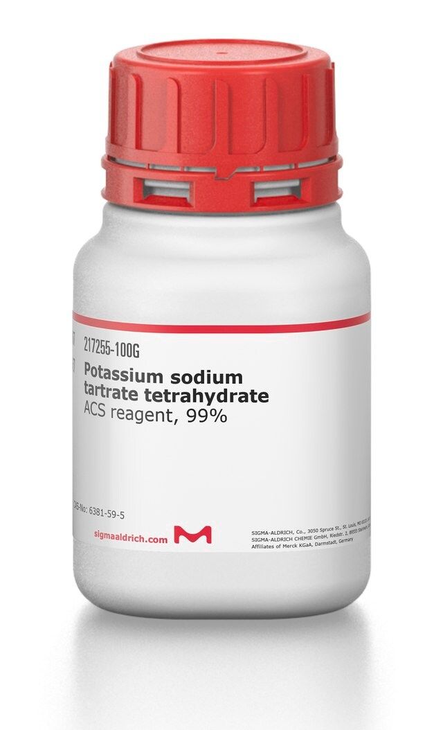 Potassium sodium tartrate tetrahydrate