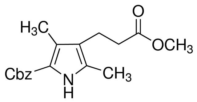 Methyl 5-(benzyloxycarbonyl)-2,4-dimethyl-3-pyrrolepropionate