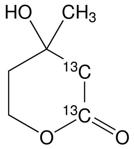 Mevalonolactone-1,2-<sup>13</sup>C<sub>2</sub>