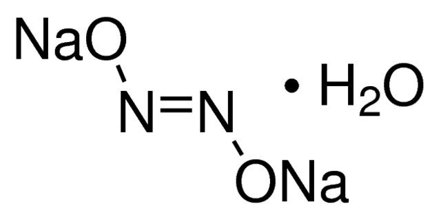 Sodium <i>trans</i>-hyponitrite hydrate