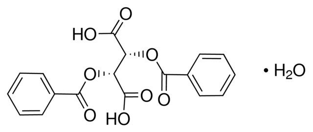 (-)-<i>O,O′</i>-Dibenzoyl-<sc>L</sc>-tartaric acid monohydrate