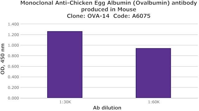 Monoclonal Anti-Chicken Egg Albumin (Ovalbumin) antibody produced in mouse