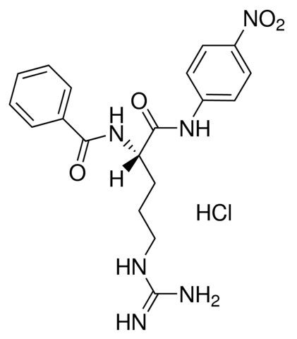 <i>N</i><sub>α</sub>-Benzoyl-<sc>L</sc>-arginine 4-nitroanilide hydrochloride