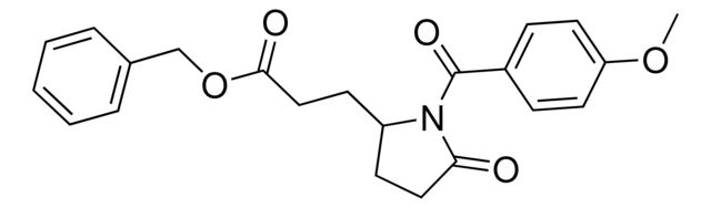 Benzyl 3-[1-(4-methoxybenzoyl)-5-oxo-2-pyrrolidinyl]propanoate