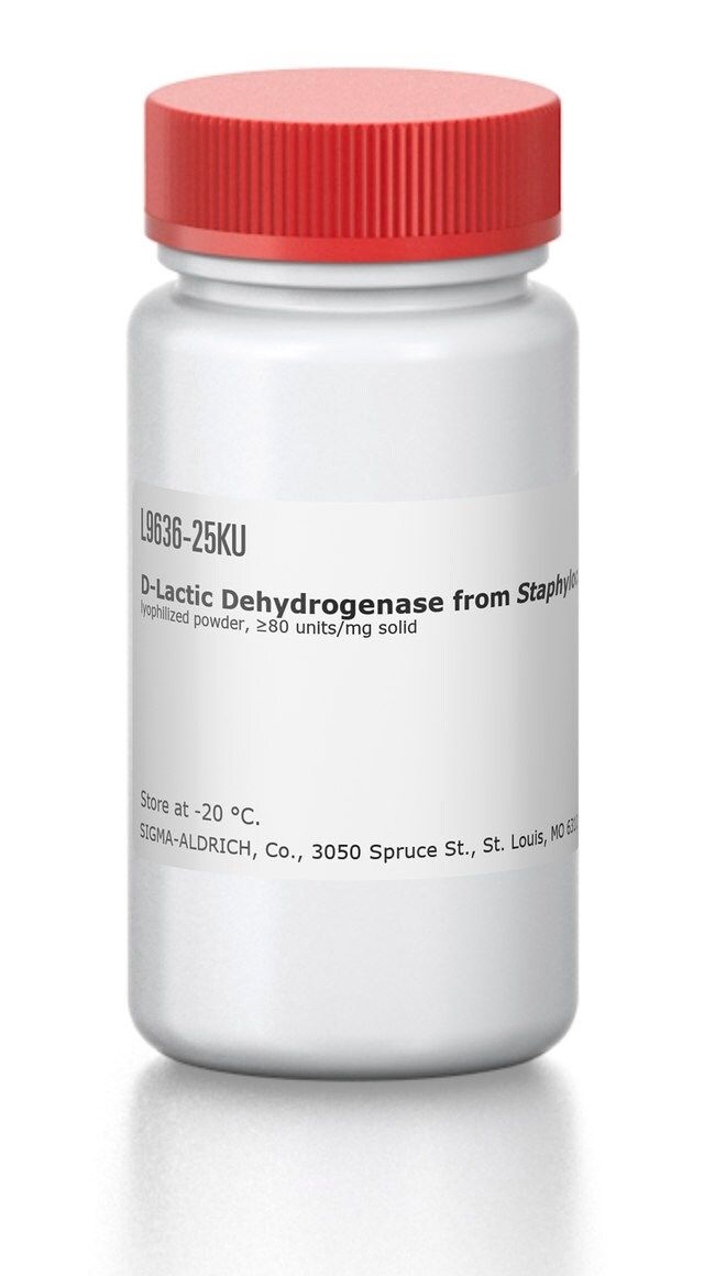 <sc>D</sc>-Lactic Dehydrogenase from <i>Staphylococcus epidermidis</i>