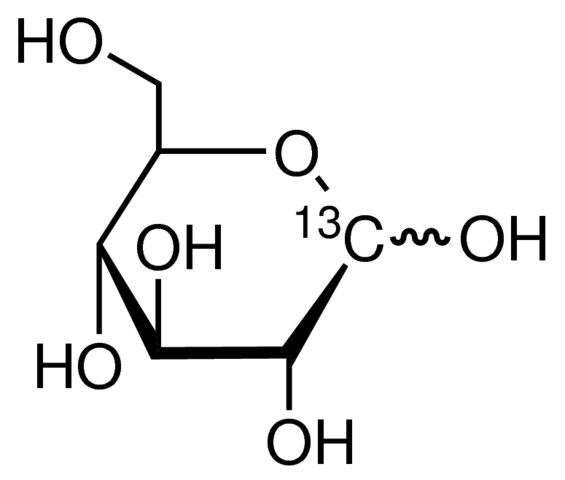 <sc>D</sc>-Glucose-1-<sup>13</sup>C