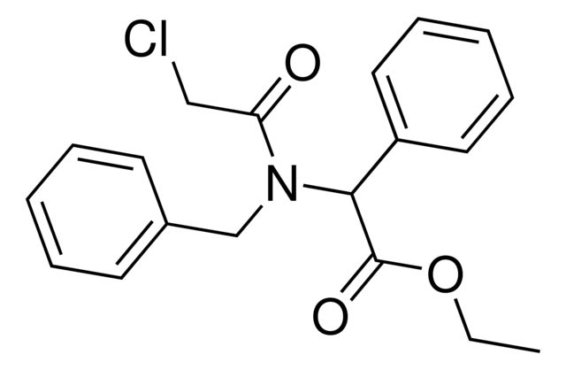 Ethyl [benzyl(chloroacetyl)amino](phenyl)acetate