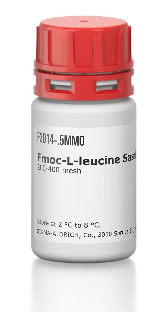 Fmoc-<sc>L</sc>-leucine Sasrin<sup>®</sup> resin ester