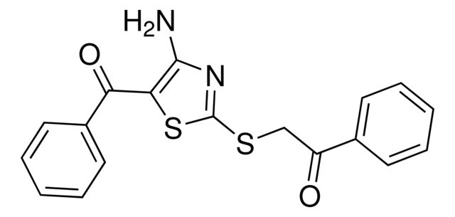 2-[(4-Amino-5-benzoyl-1,3-thiazol-2-yl)sulfanyl]-1-phenylethanone