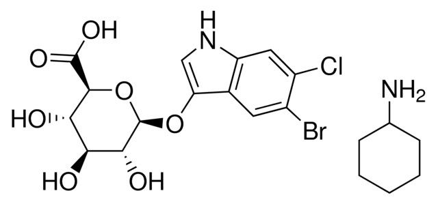 5-Bromo-6-chloro-3-indolyl β-<sc>D</sc>-glucuronide cyclohexylammonium salt