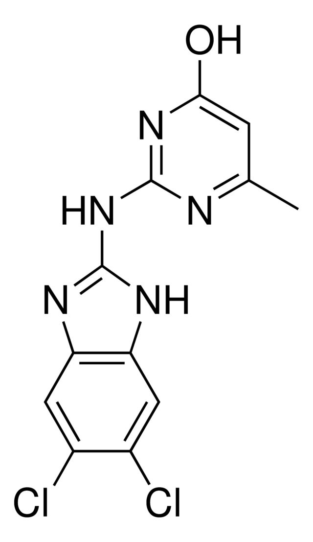 2-[(5,6-Dichloro-1H-benzimidazol-2-yl)amino]-6-methyl-4-pyrimidinol