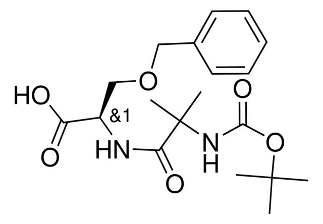 (2R)-3-(Benzyloxy)-2-([2-[(tert-butoxycarbonyl)amino]-2-methylpropanoyl]amino)propanoic acid
