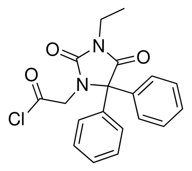 (3-Ethyl-2,4-dioxo-5,5-diphenyl-1-imidazolidinyl)acetyl chloride