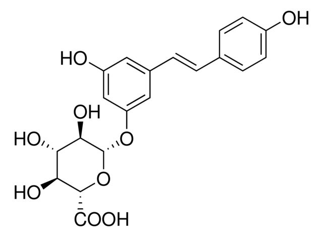 <i>trans</i>-Resveratrol 3-<i>O</i>-β-<sc>D</sc>-glucuronide