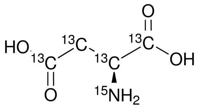 <sc>L</sc>-Aspartic acid-<sup>13</sup>C<sub>4</sub>,<sup>15</sup>N