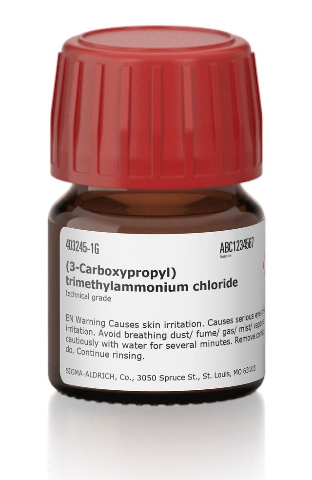 (3-Carboxypropyl)trimethylammonium chloride