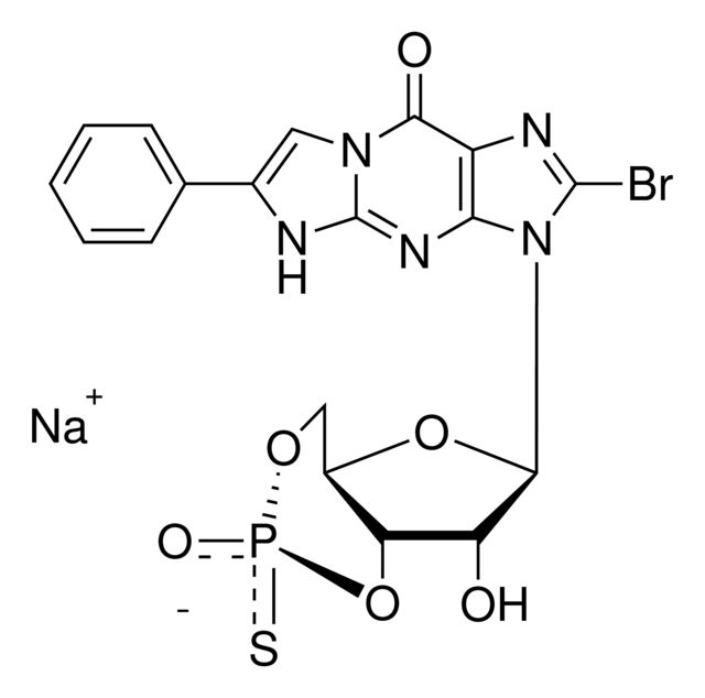 Rp-8-Bromo-β-phenyl-1,N<sup>2</sup>-ethenoguanosine 3′,5′-cyclic monophosphorothioate sodium salt