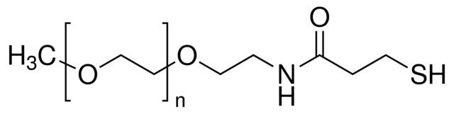 <i>O</i>-[2-(3-Mercaptopropionylamino)ethyl]-<i>O</i>′-methylpolyethylene glycol