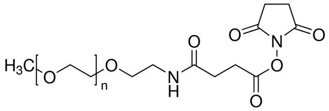 <i>O</i>-[(<i>N</i>-Succinimidyl)succinyl-aminoethyl]-<i>O</i>′-methylpolyethylene glycol 2′000