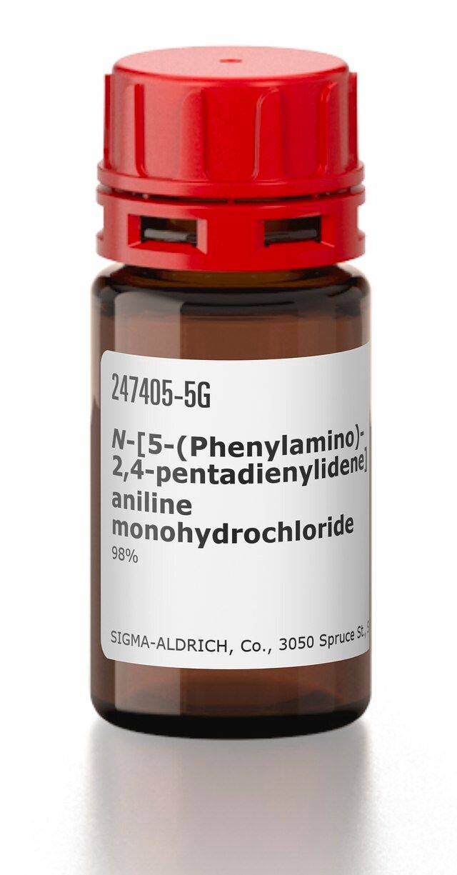 <i>N</i>-[5-(Phenylamino)-2,4-pentadienylidene]aniline monohydrochloride