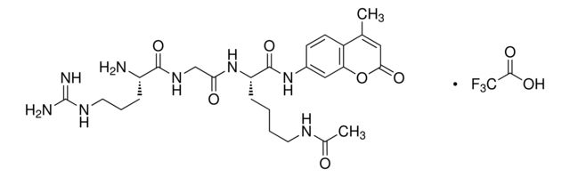 <i>N</i>-Acetyl-Arg-Gly-Lys(acetyl)-7-amido-4-methylcoumarin trifluoroacetate salt