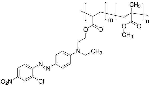 Poly[(methyl methacrylate)-<i>co</i>-(Disperse Red 13 acrylate)]