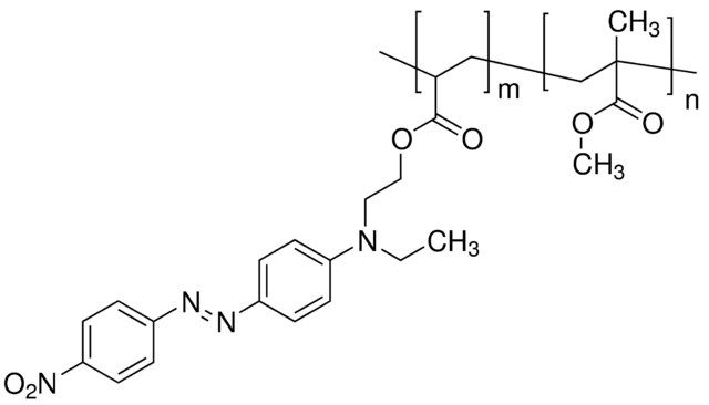 Poly[(methyl methacrylate)-<i>co</i>-(Disperse Red 1 acrylate)]
