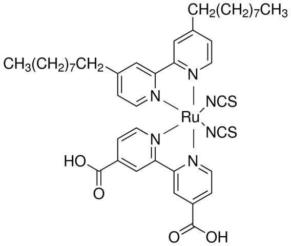 <i>cis</i>-Bis(isothiocyanato)(2,2′-bipyridyl-4,4′-dicarboxylato)(4,4′-di-nonyl-2′-bipyridyl)ruthenium(II)
