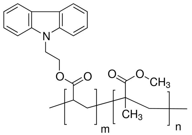 Poly[(methyl methacrylate)-<i>co</i>-(9-<i>H</i>-carbazole-9-ethyl acrylate)]