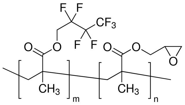 Poly(2,2,3,3,4,4,4-heptafluorobutyl methacrylate-<i>co</i>-glycidyl methacrylate)
