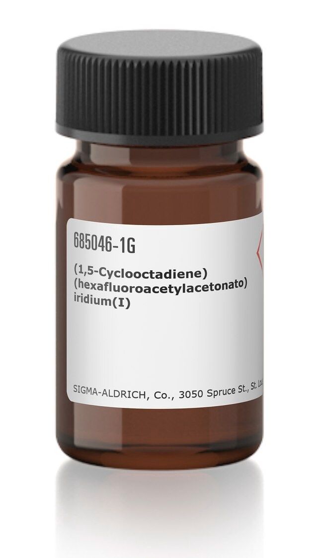 (1,5-Cyclooctadiene)(hexafluoroacetylacetonato)iridium(I)