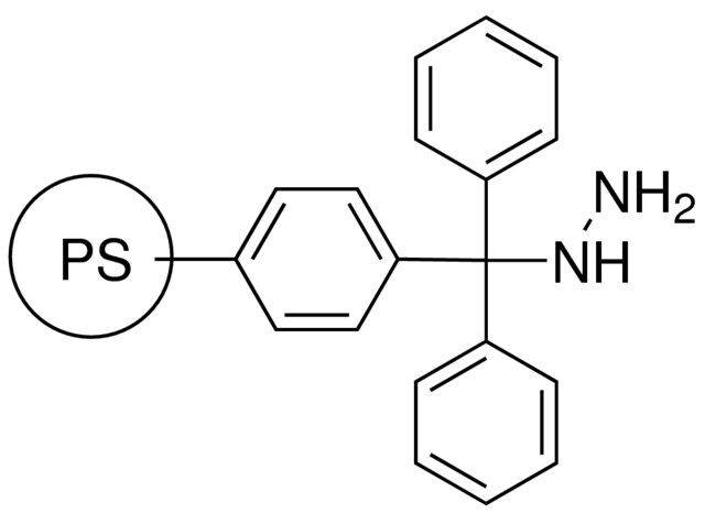 Hydrazine trityl, polymer-bound