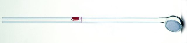 Synthware<sup>TM</sup> fritted gas dispersion tube with 15 degree angle