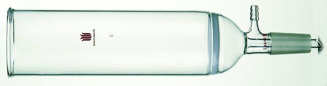 Synthware<sup>TM</sup> chromatography column with vacuum connection and fritted disk