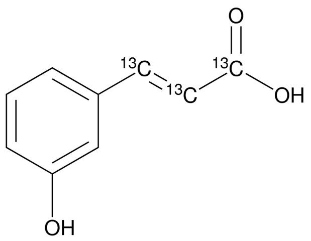m-Coumaric acid-1,2,3-<sup>13</sup>C<sub>3</sub>