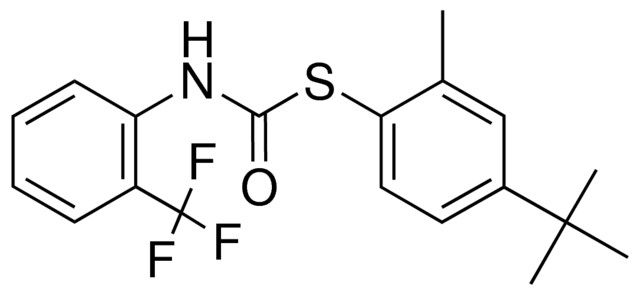 S-(4-TERT-BUTYL-2-METHYLPHENYL) N-(2-(TRIFLUOROMETHYL)PHENYL)THIOCARBAMATE