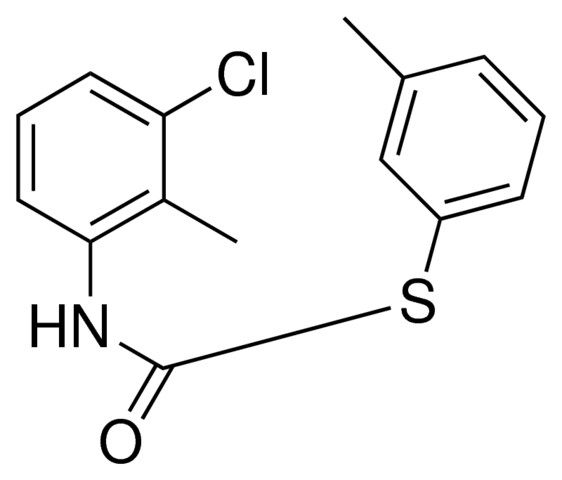 S-(M-TOLYL) N-(3-CHLORO-2-METHYLPHENYL)THIOCARBAMATE