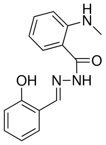 N-METHYLANTHRANILIC (2-HYDROXYBENZYLIDENE)HYDRAZIDE