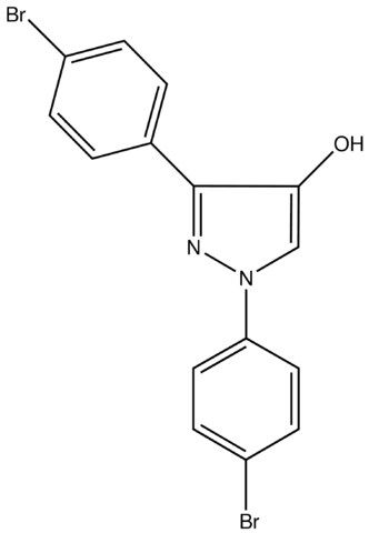 1,3-Bis(4-bromophenyl)-1<i>H</i>-pyrazol-4-ol