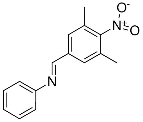 N-(3,5-DIMETHYL-4-NITROBENZYLIDENE)ANILINE