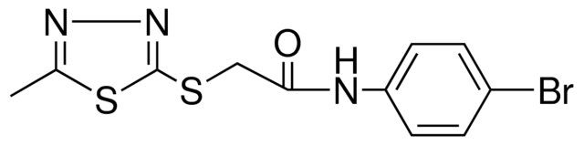 N-(4-BROMO-PHENYL)-2-(5-METHYL-(1,3,4)THIADIAZOL-2-YLSULFANYL)-ACETAMIDE