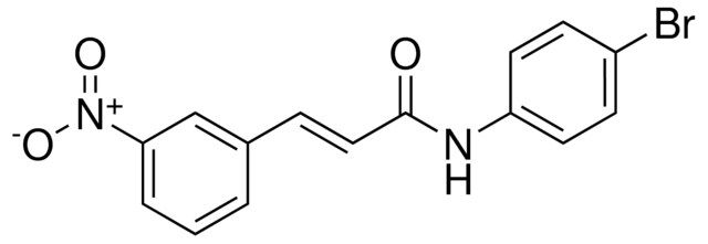 N-(4-BROMO-PHENYL)-3-(3-NITRO-PHENYL)-ACRYLAMIDE