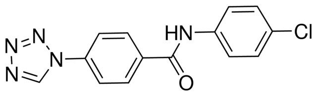 N-(4-CHLOROPHENYL)-4-(1H-TETRAAZOL-1-YL)BENZAMIDE