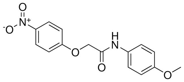 N-(4-METHOXY-PHENYL)-2-(4-NITRO-PHENOXY)-ACETAMIDE