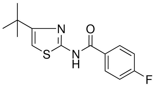 N-(4-TERT-BUTYL-THIAZOL-2-YL)-4-FLUORO-BENZAMIDE