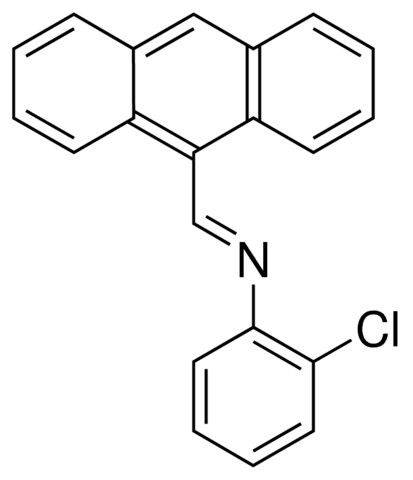 N-(9-ANTHRACENYLMETHYLENE)-2-CHLOROANILINE
